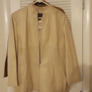 TERRY LEWIS GENUINE LEATHER JACKET
